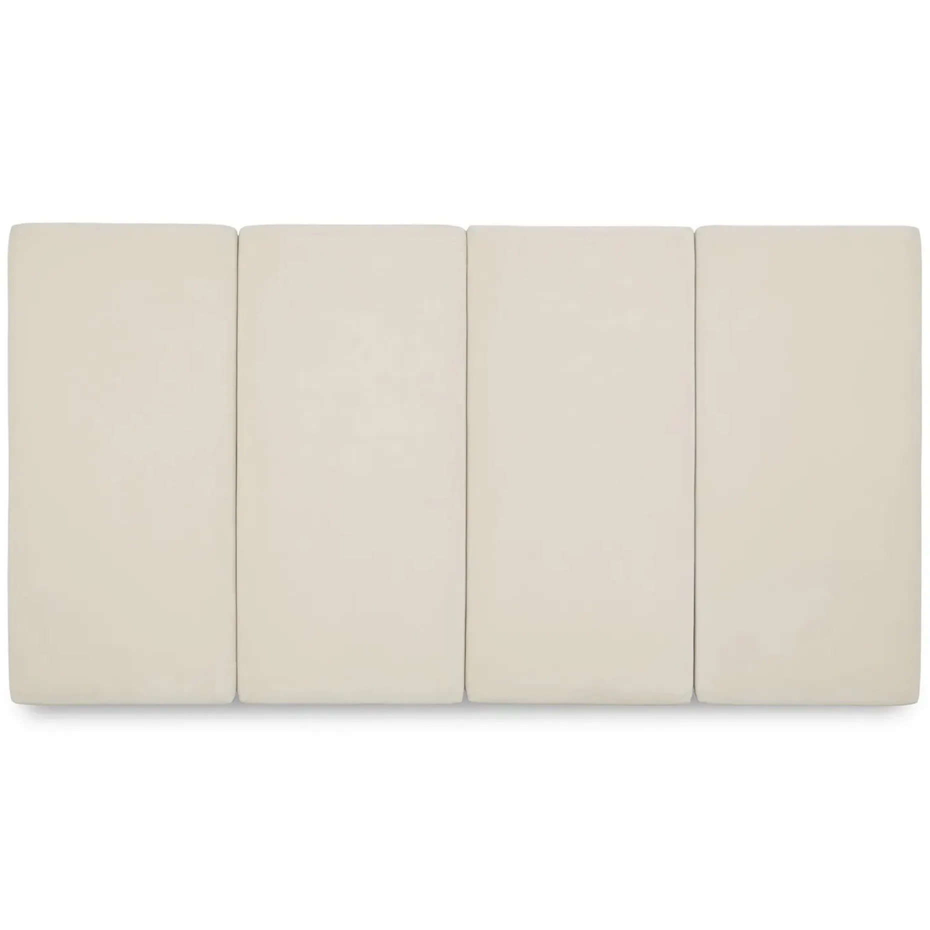 Noel King Velvet Headboard - Plush Pacific Taupe