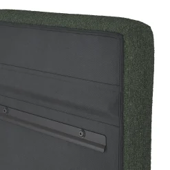 Noel Queen Headboard - Green Wool Bouclé