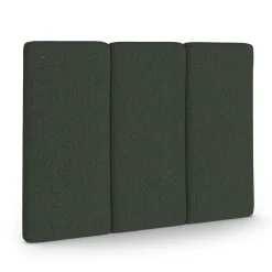 Noel Queen Headboard - Green Wool Bouclé