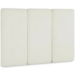 Noel Queen Headboard - Lunaria White Bouclé