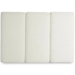 Noel Queen Headboard - Lunaria White Bouclé