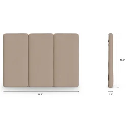 Noel Queen Headboard - Sandstone Wool Bouclé