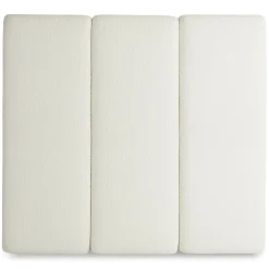 Noel Queen Tall Headboard - Lunaria White Bouclé