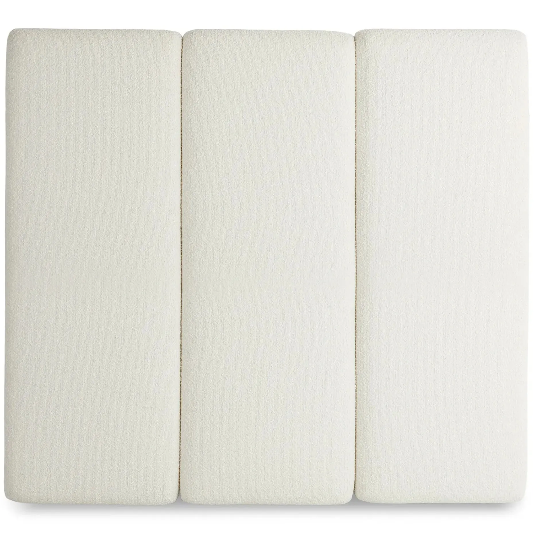 Noel Queen Tall Headboard - Lunaria White Bouclé