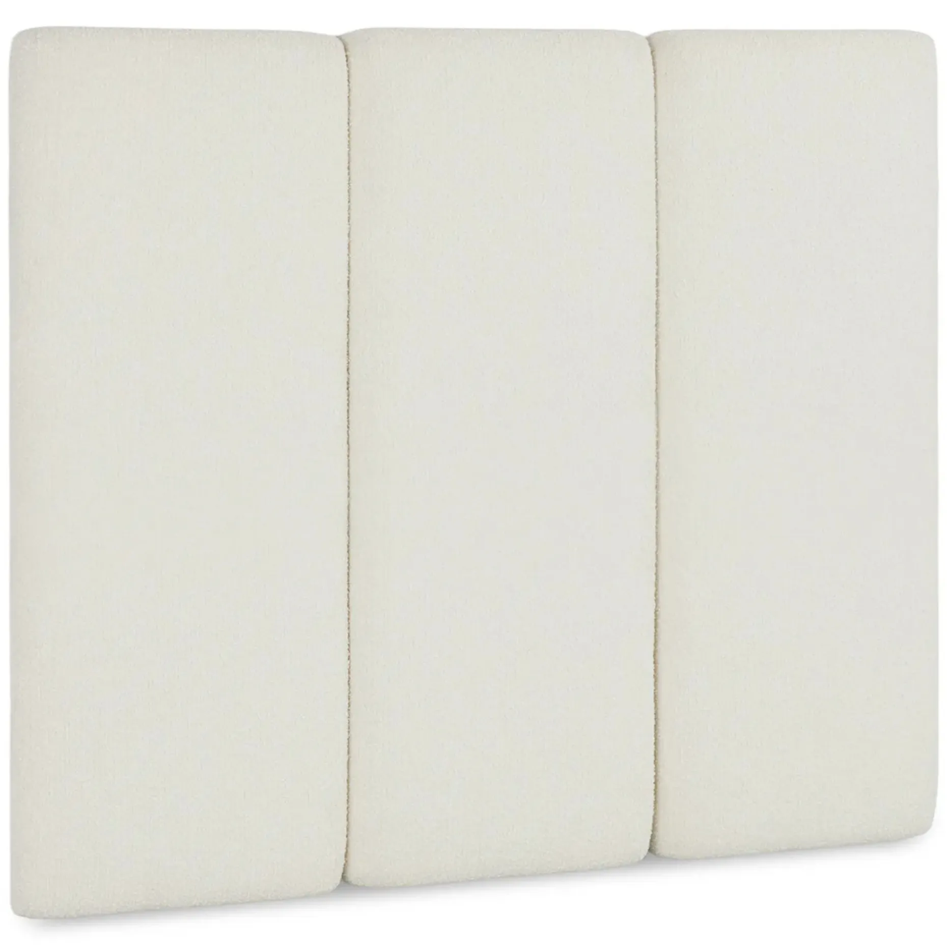 Noel Queen Tall Headboard - Lunaria White Bouclé