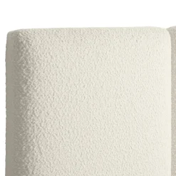Noel Queen Tall Headboard - Lunaria White Bouclé