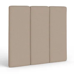 Noel Queen Tall Headboard - Sandstone Wool Bouclé