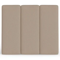 Noel Queen Tall Headboard - Sandstone Wool Bouclé