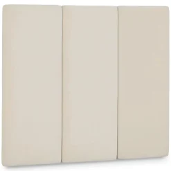 Noel Queen Tall Velvet Headboard - Plush Pacific Taupe