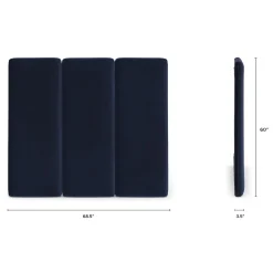 Noel Queen Tall Velvet Headboard - Hale Ink