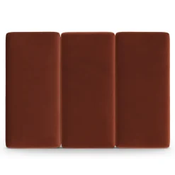 Noel Queen Velvet Headboard - Hale Rust
