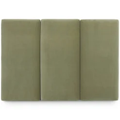 Noel Queen Velvet Headboard - Plush Pacific Sage