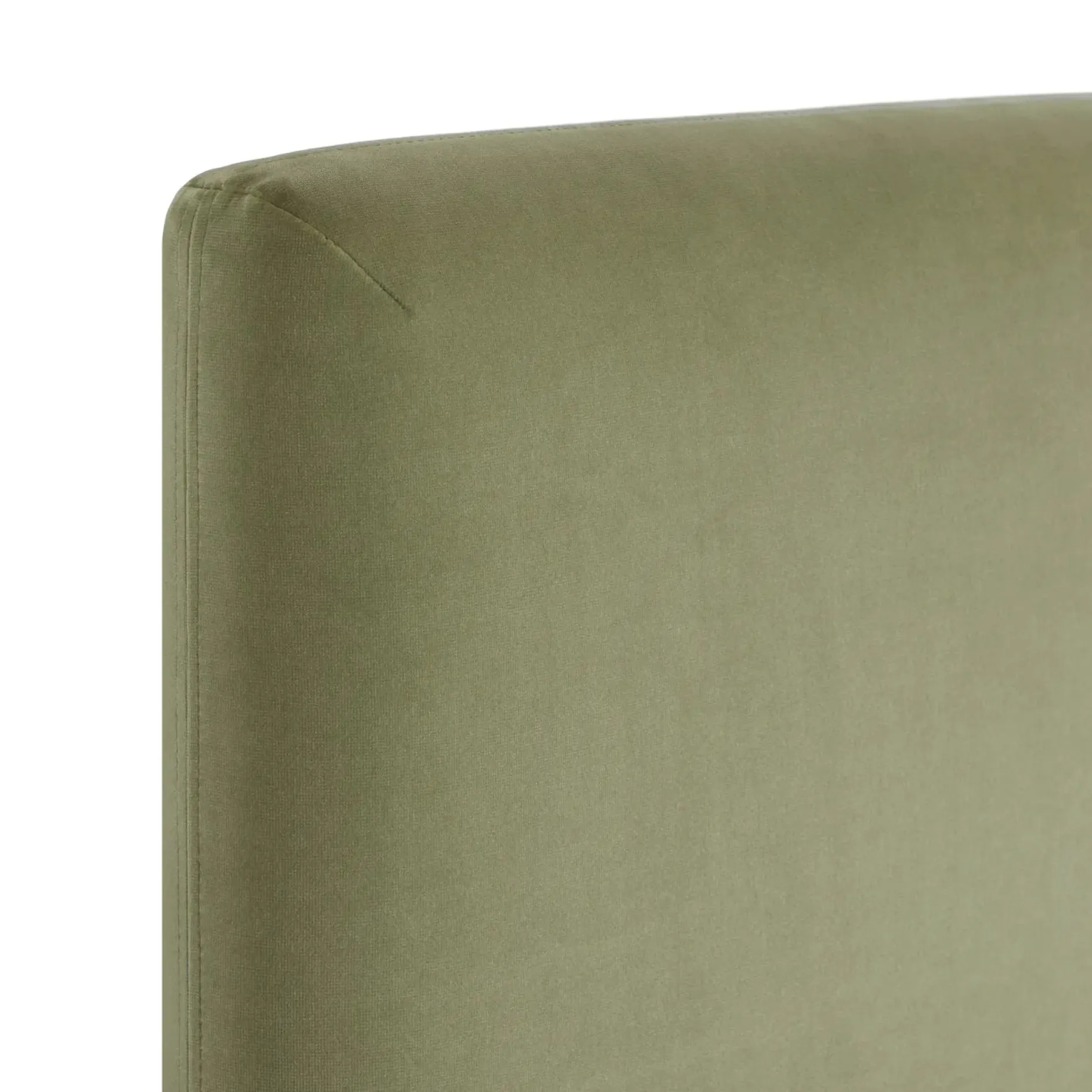 Noel Queen Velvet Headboard - Plush Pacific Sage