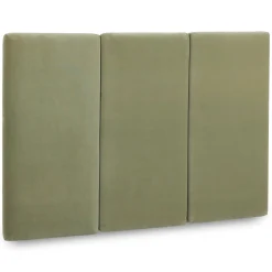Noel Queen Velvet Headboard - Plush Pacific Sage