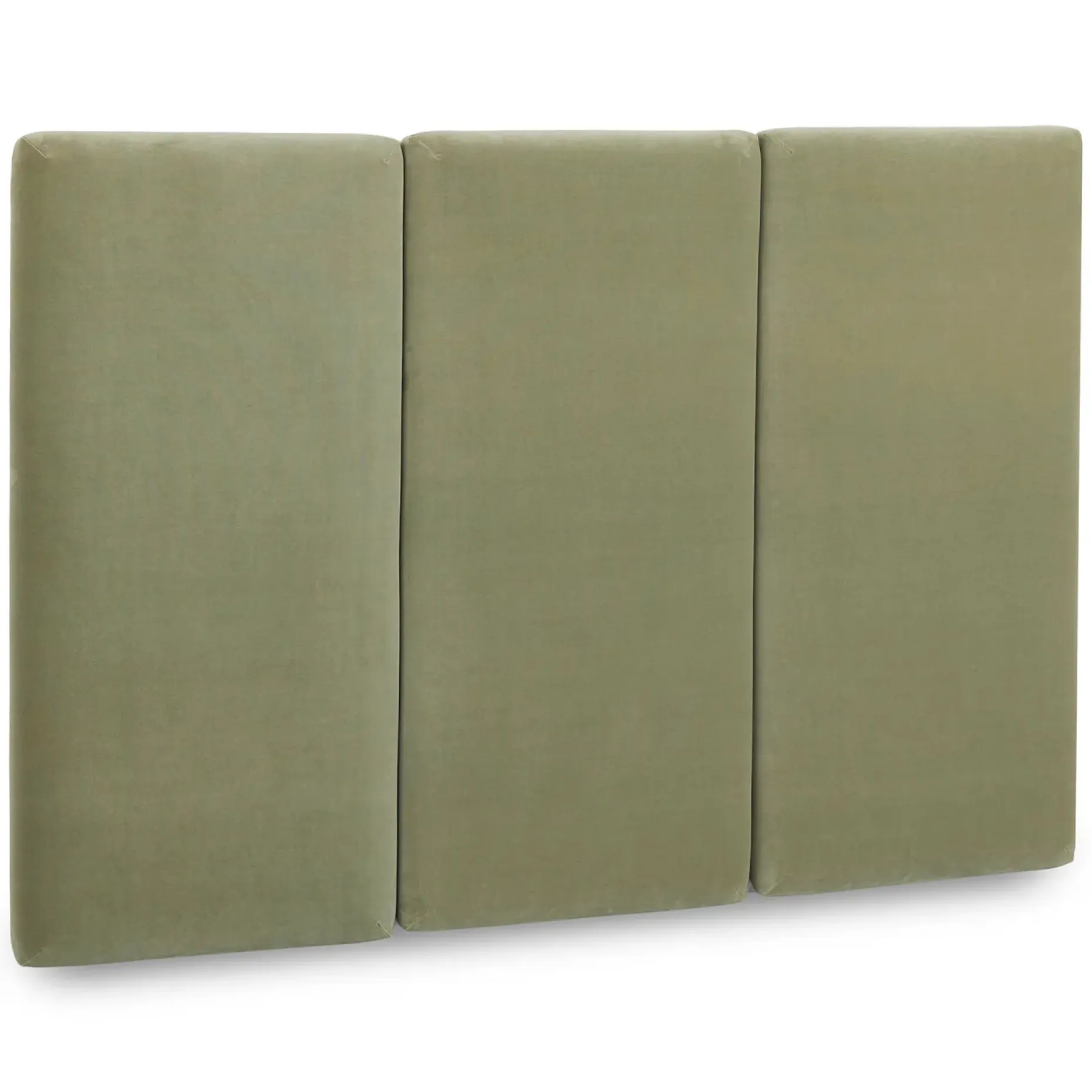Noel Queen Velvet Headboard - Plush Pacific Sage