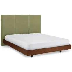 Noel Queen Velvet Headboard - Plush Pacific Sage