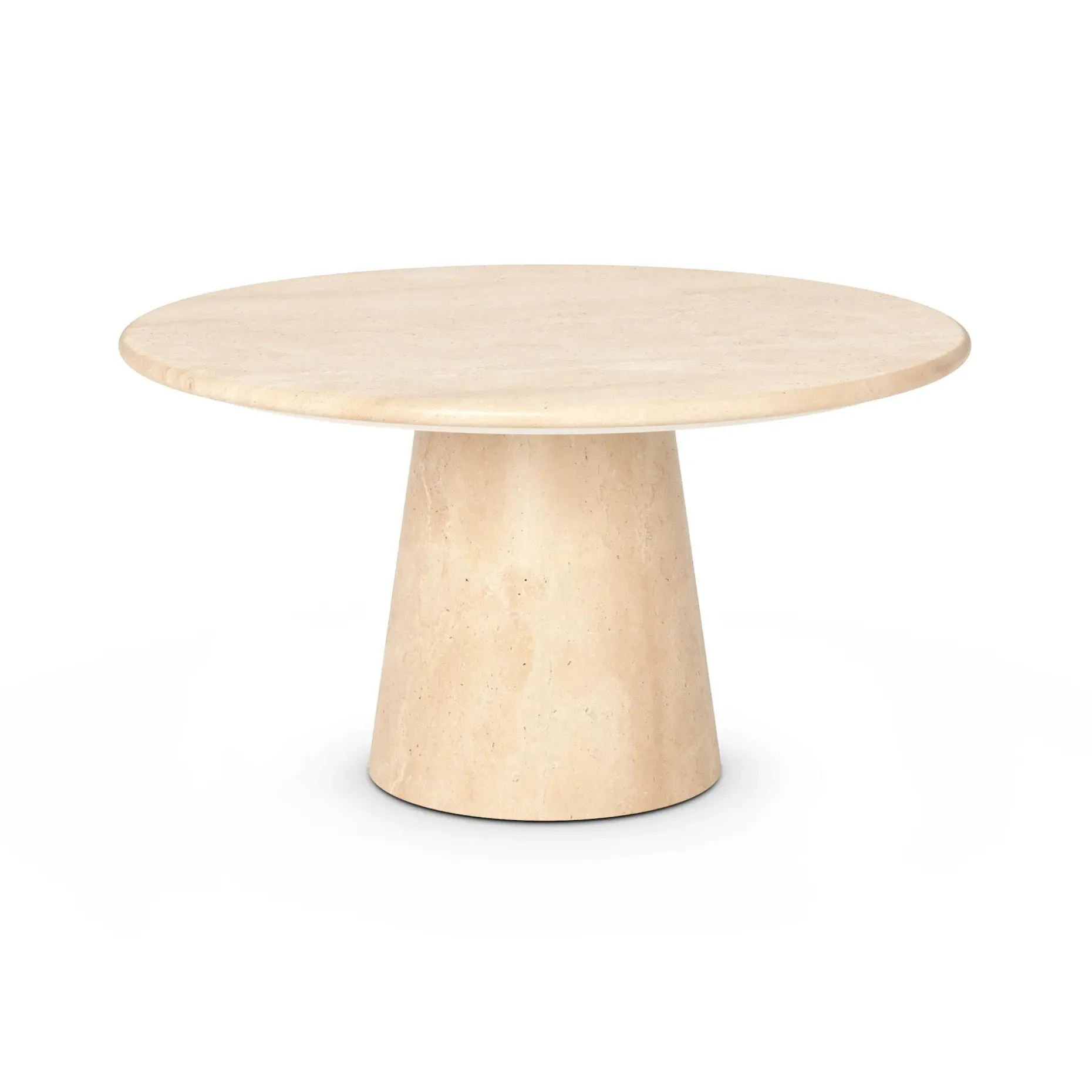 Noemi 27.5" Travertine Coffee Table