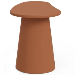 Noora Outdoor Side Table - Ochre Brown