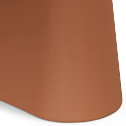 Noora Outdoor Side Table - Ochre Brown