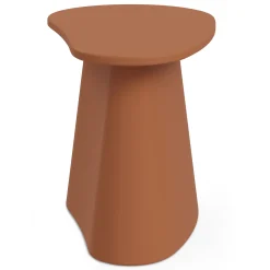 Noora Outdoor Side Table - Ochre Brown