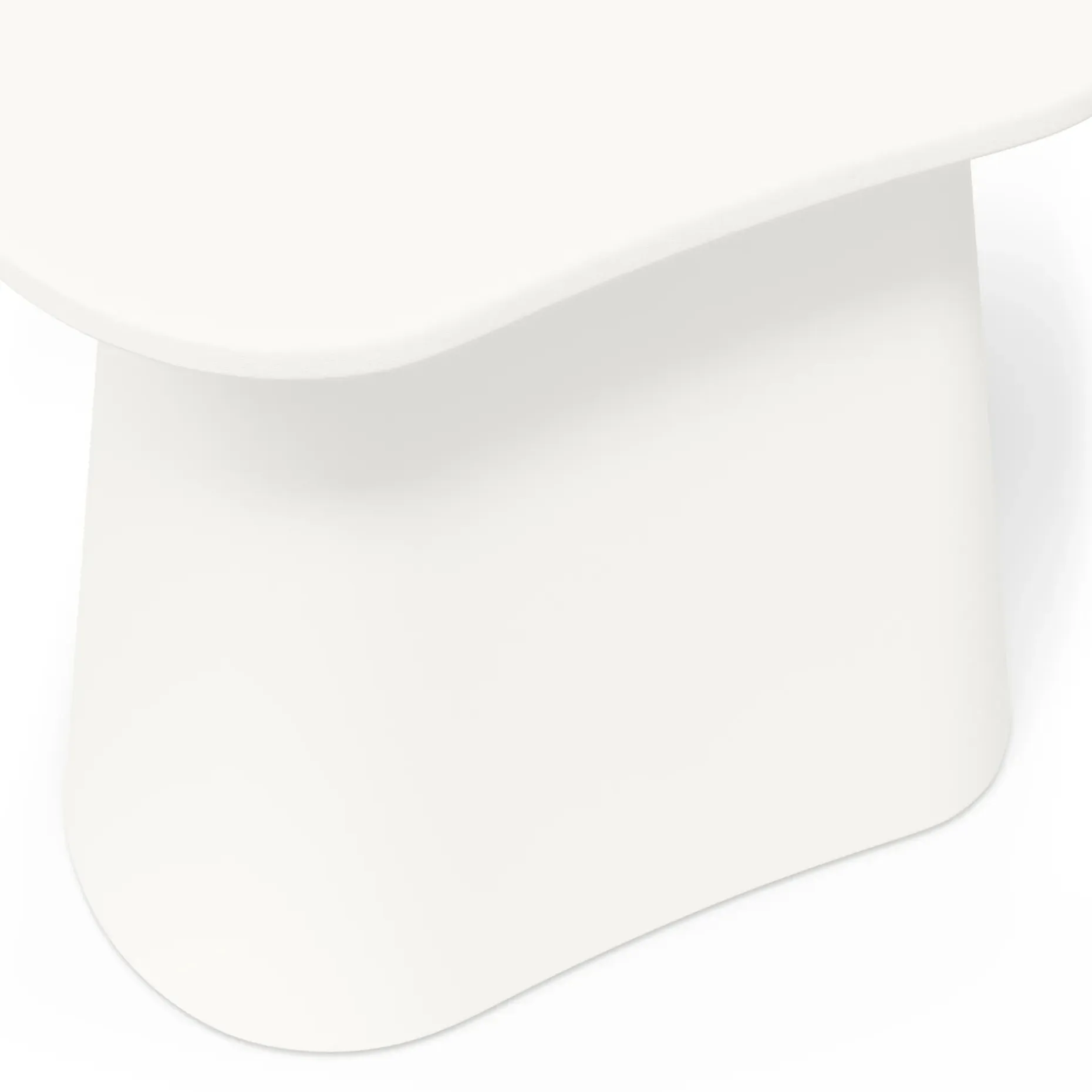 Noora Outdoor Side Table - White