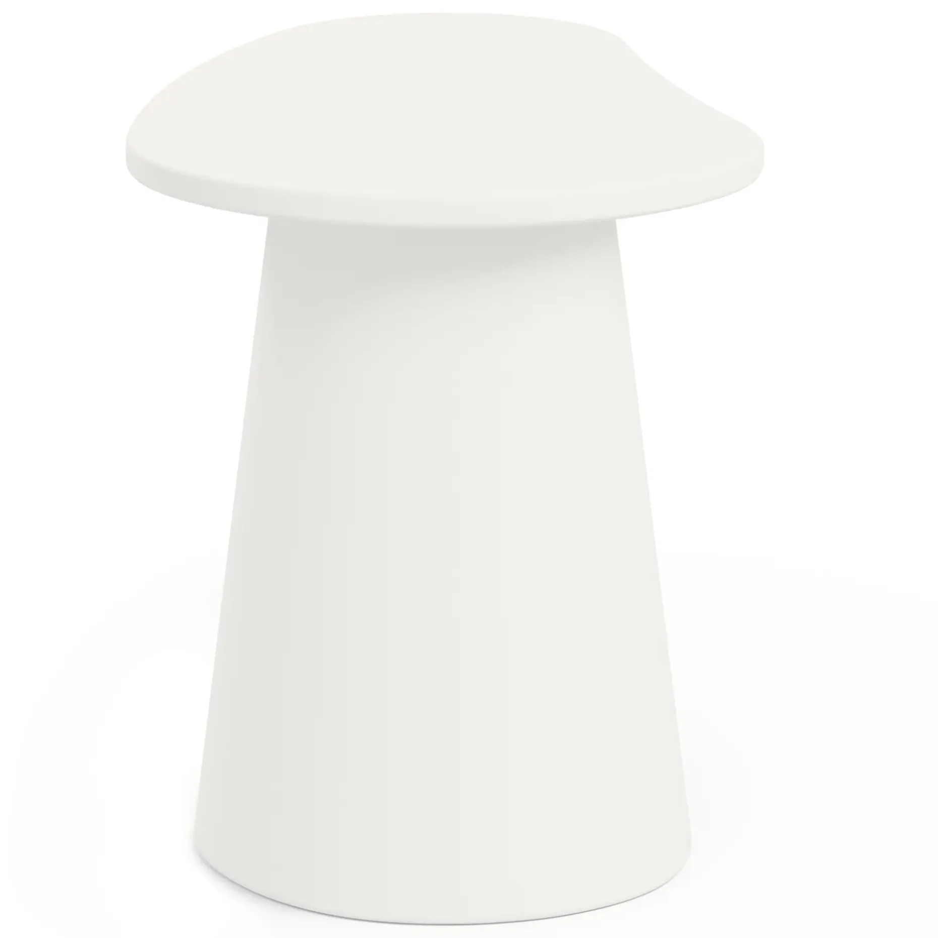 Noora Outdoor Side Table - White