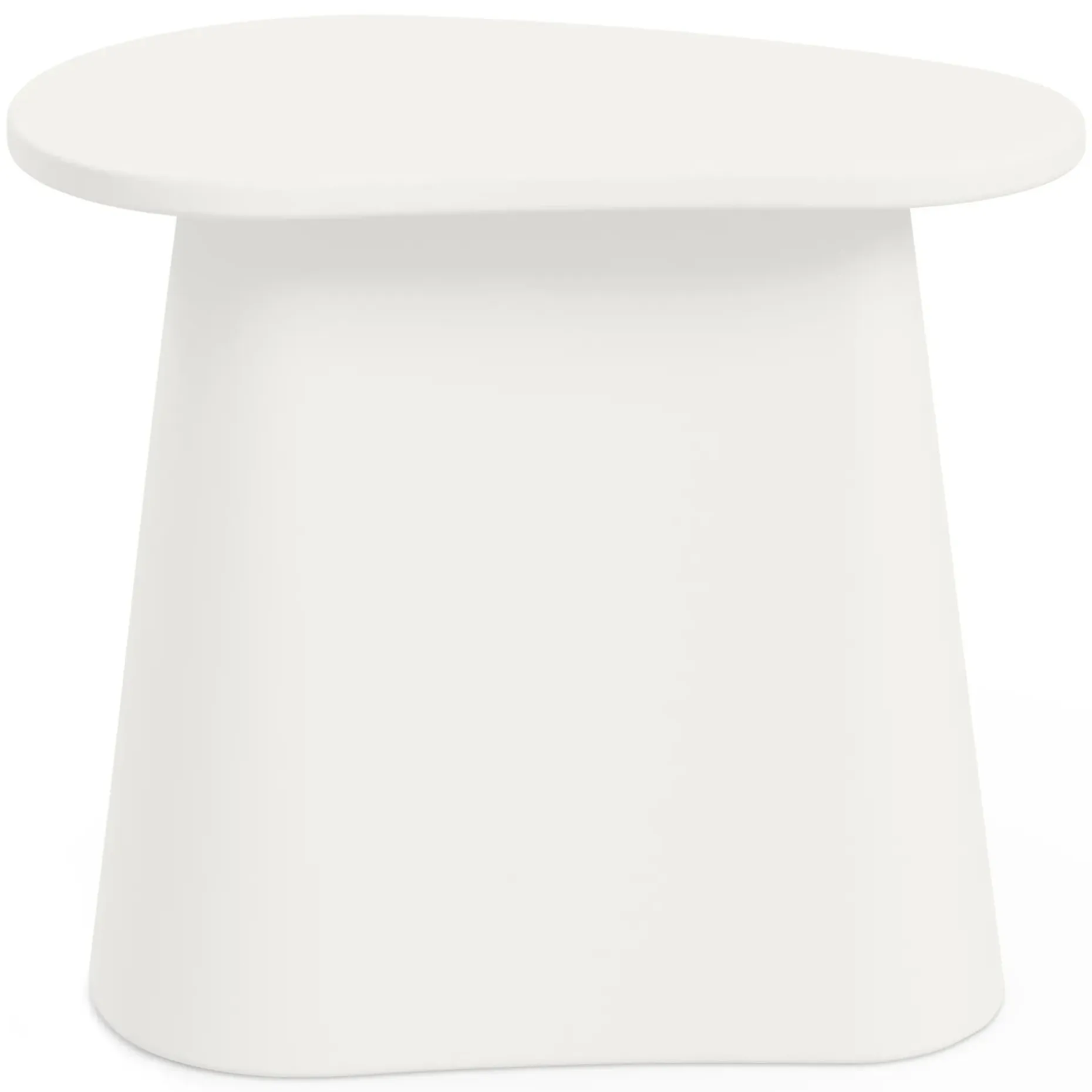 Noora Outdoor Side Table - White