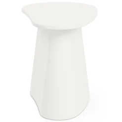 Noora Outdoor Side Table - White