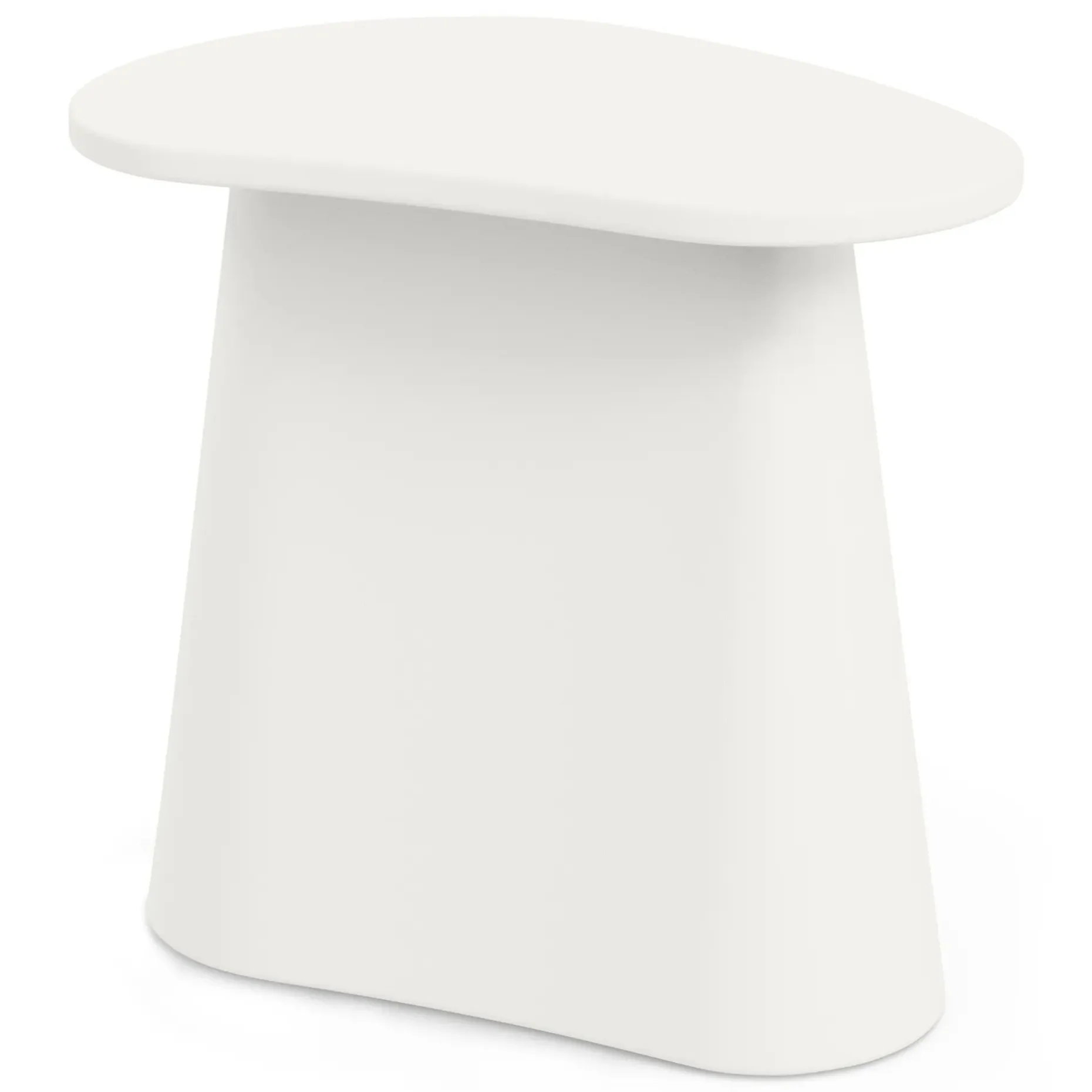 Noora Outdoor Side Table - White