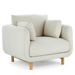 Nora 40.5" Lounge Chair - Savoy Ivory