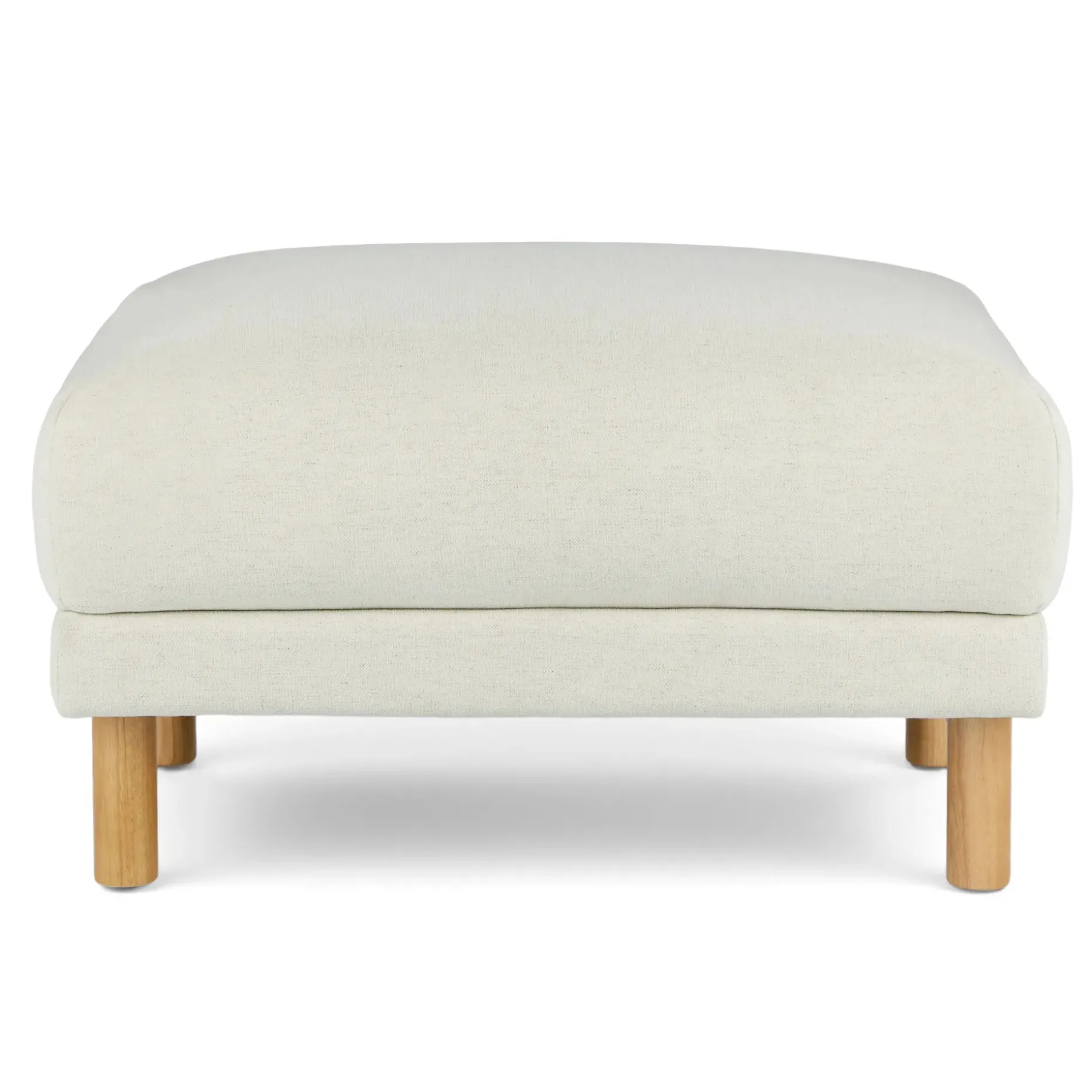 Nora 32" Ottoman - Savoy Ivory