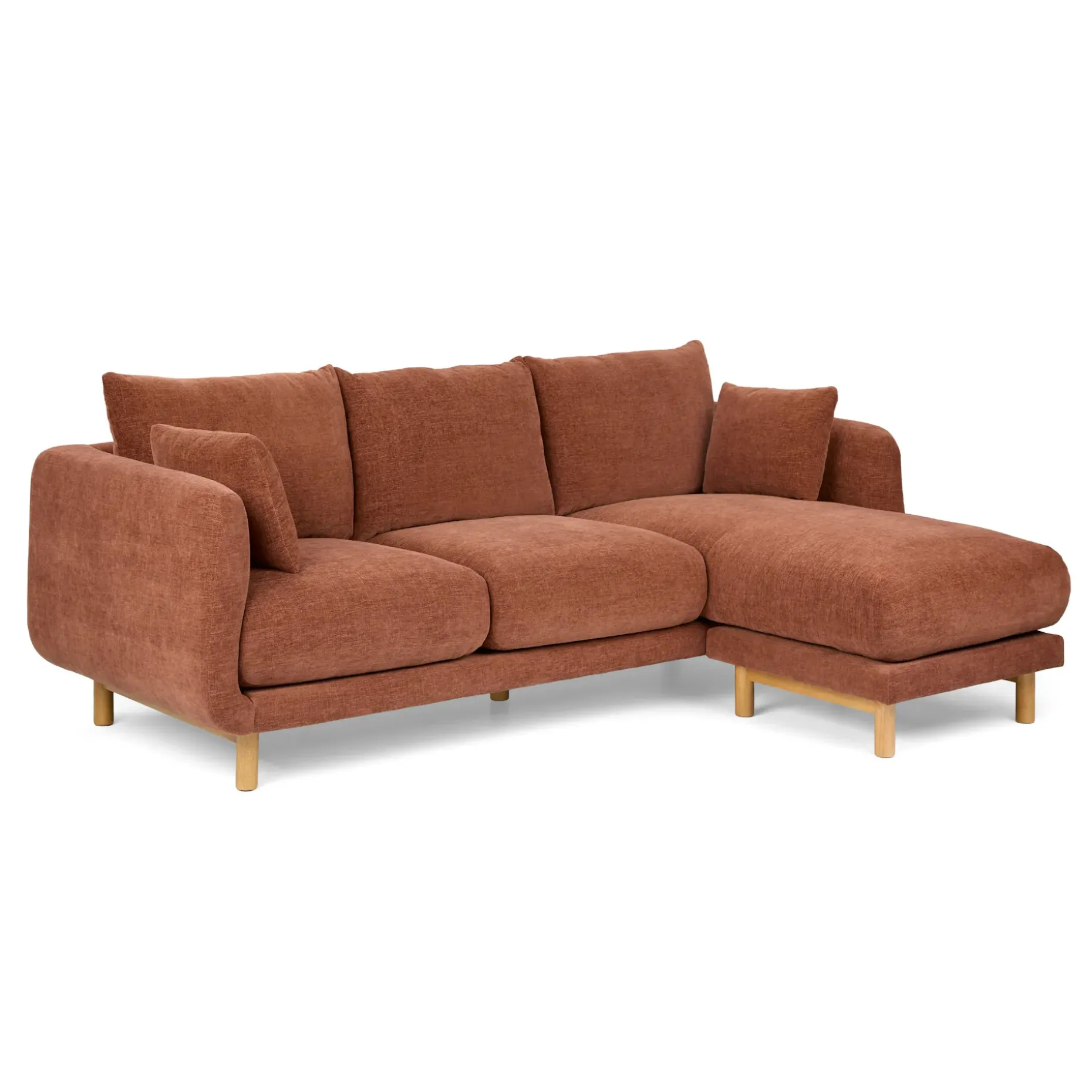 Nora 90" Reversible Sectional - Hestia Caramel