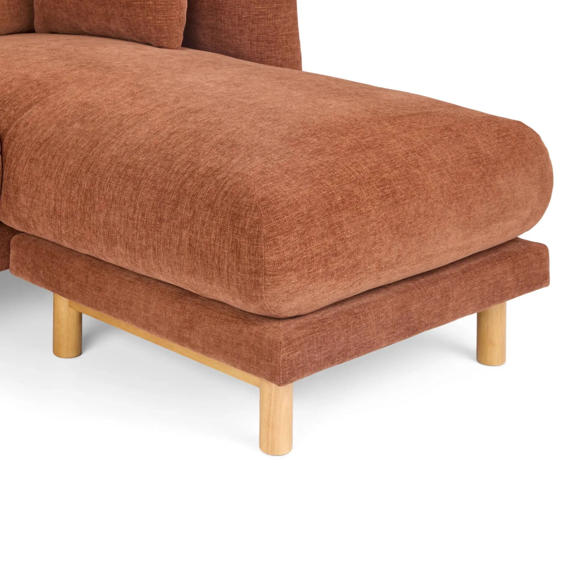 Nora 90" Reversible Sectional - Hestia Caramel