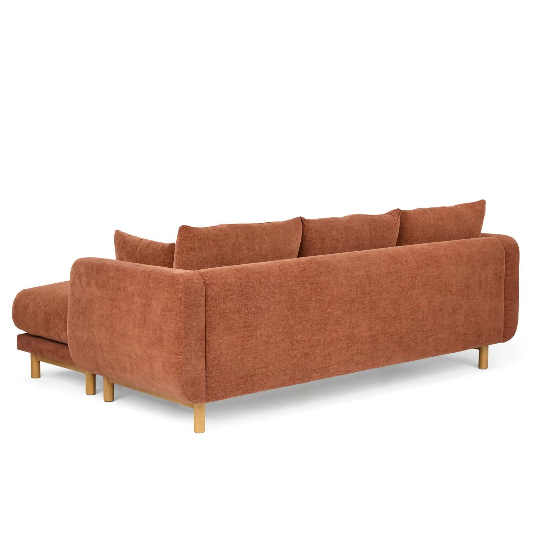 Nora 90" Reversible Sectional - Hestia Caramel