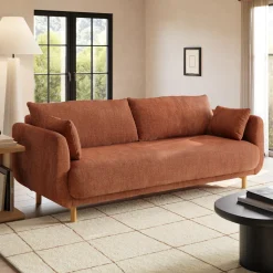 Nora 91.5" Sofa Bed - Hestia Caramel
