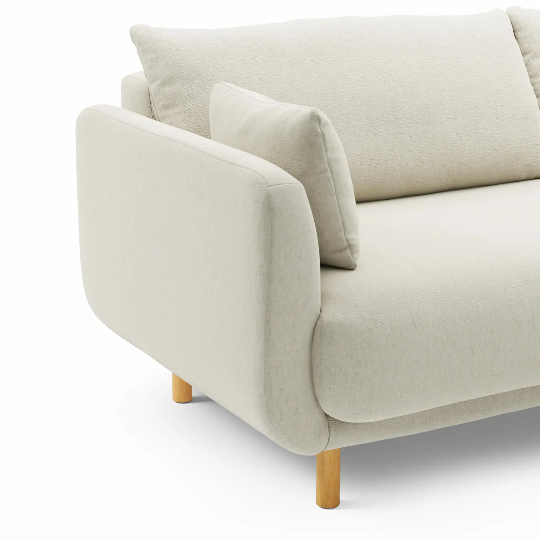 Nora 91.5" Sofa Bed - Savoy Ivory