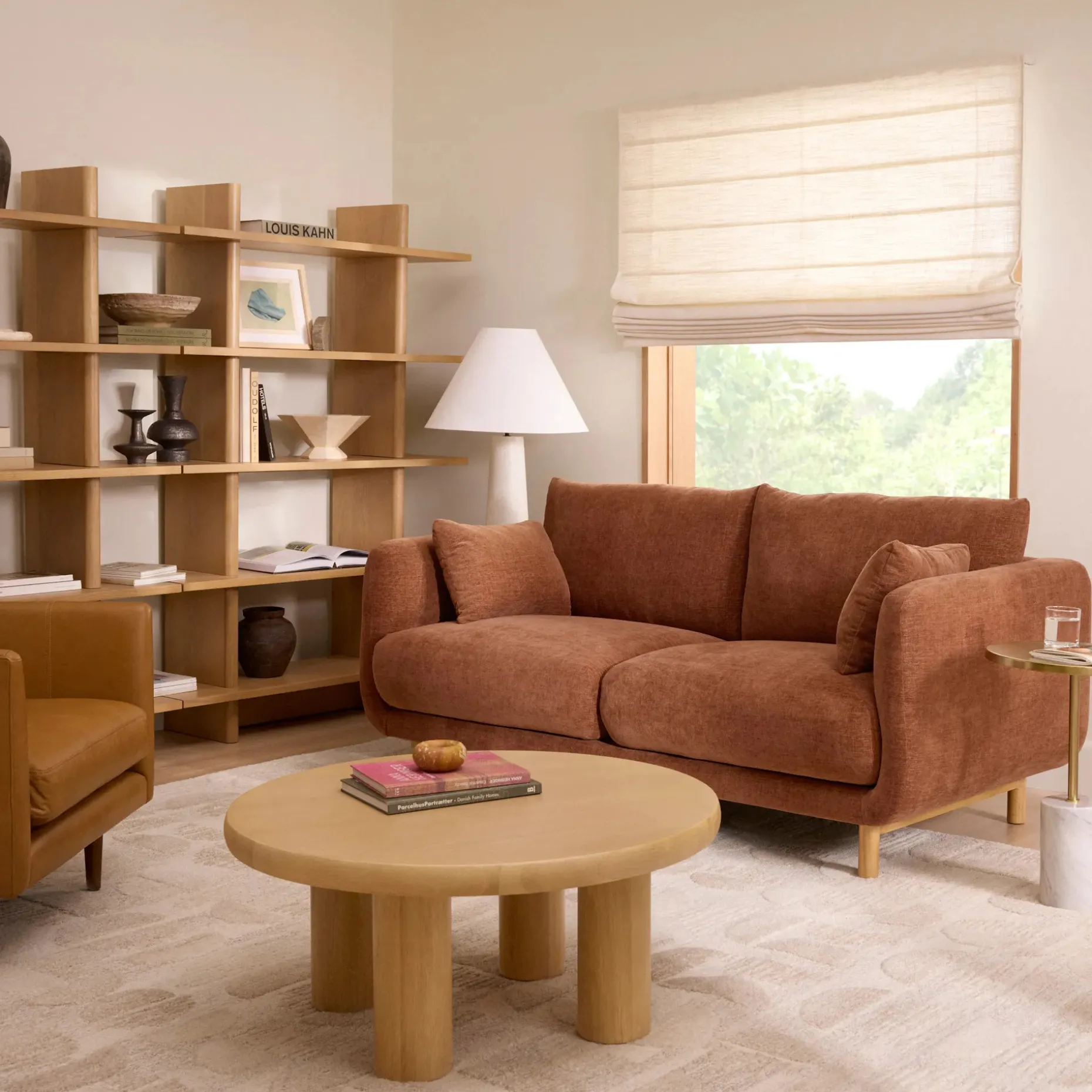 Nora 77" Sofa - Hestia Caramel