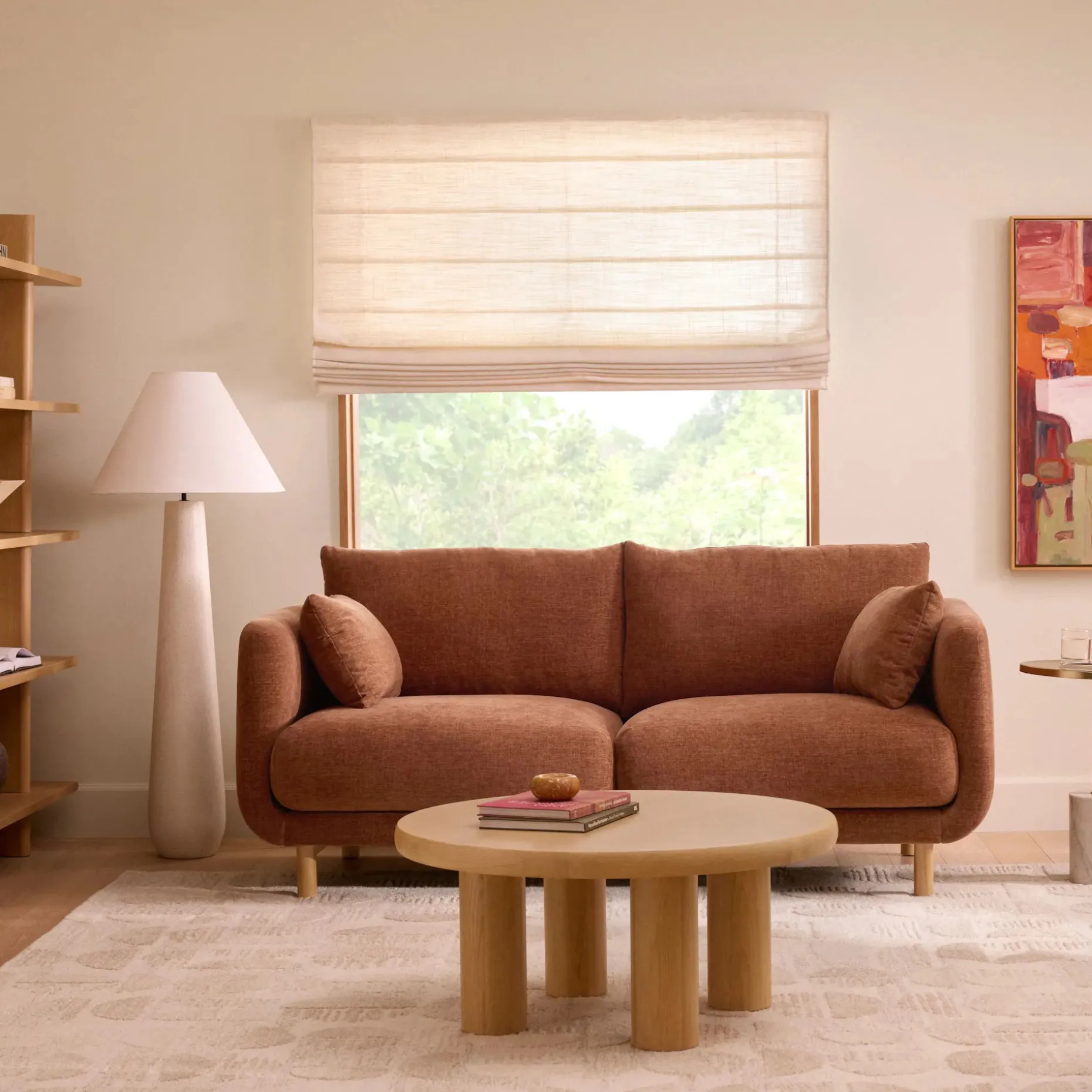 Nora 77" Sofa - Hestia Caramel