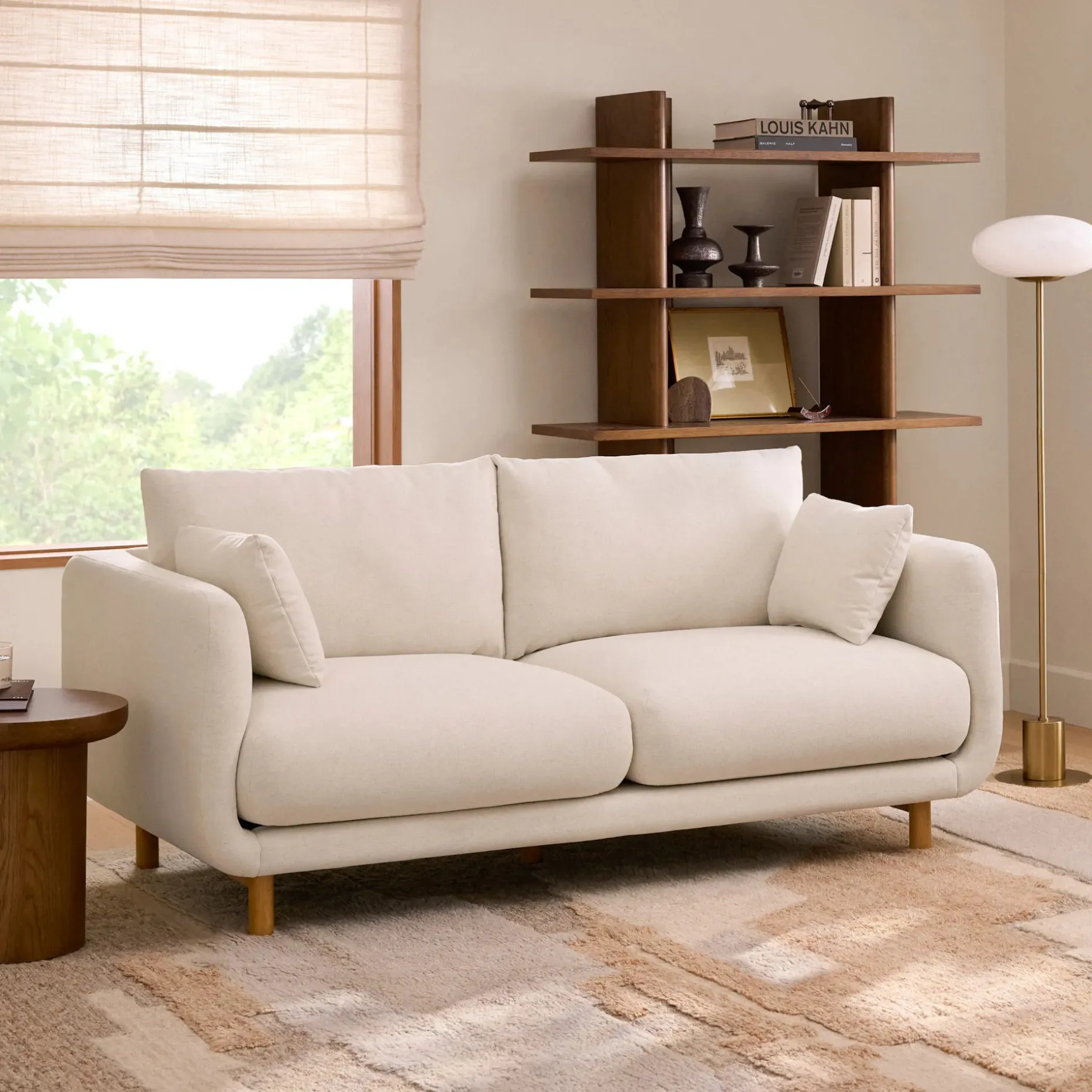Nora 77" Sofa - Savoy Ivory