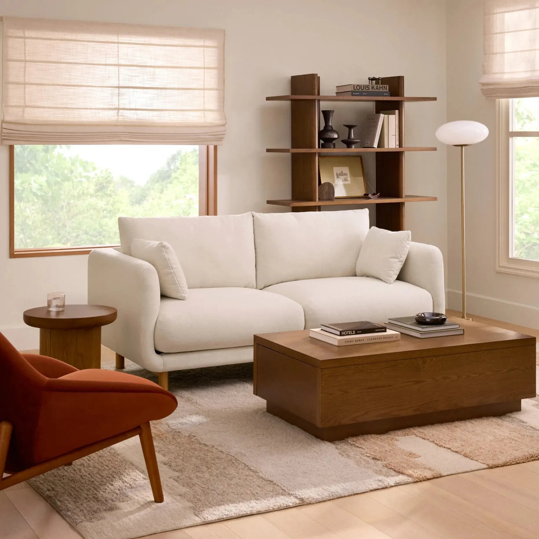 Nora 77" Sofa - Savoy Ivory