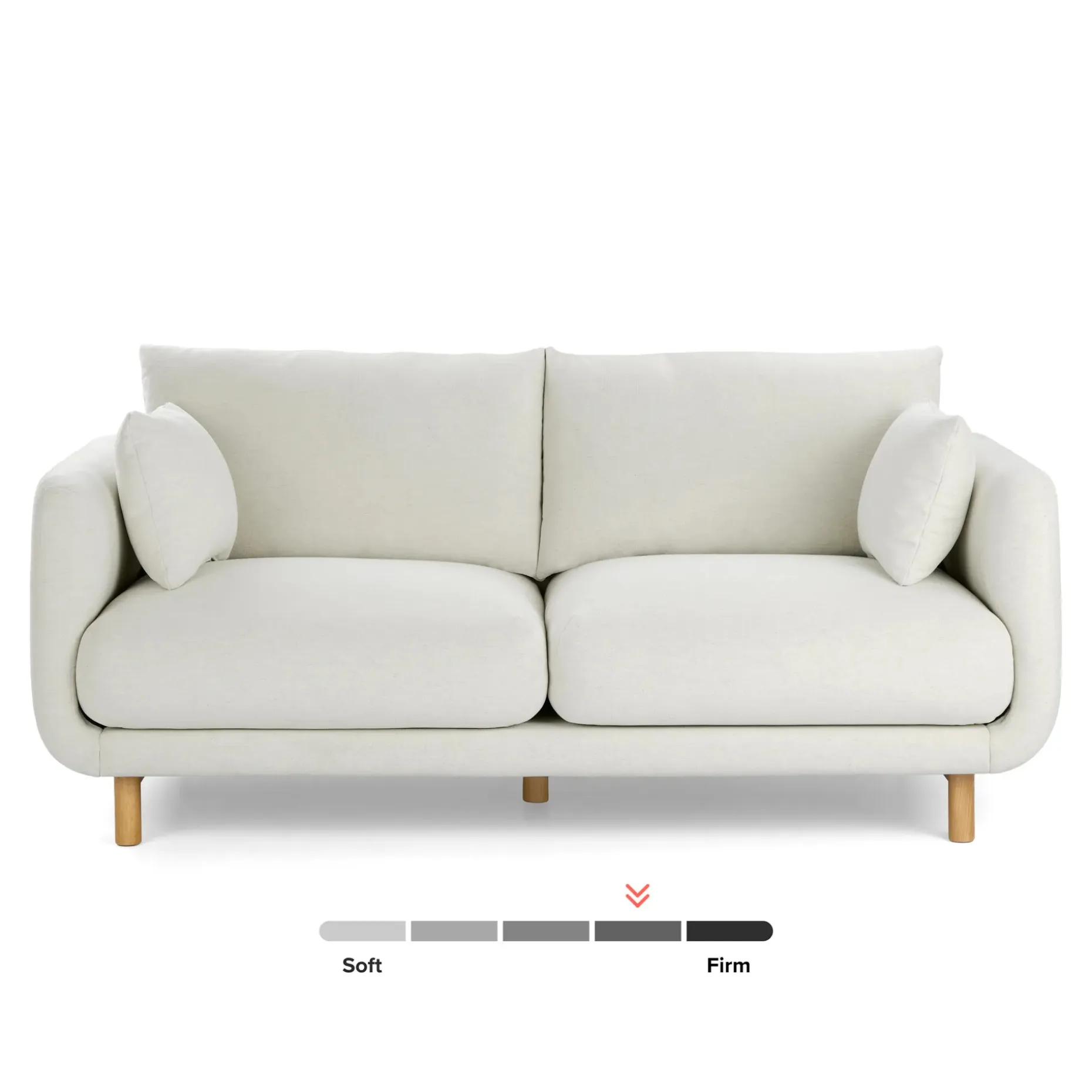 Nora 77" Sofa - Savoy Ivory