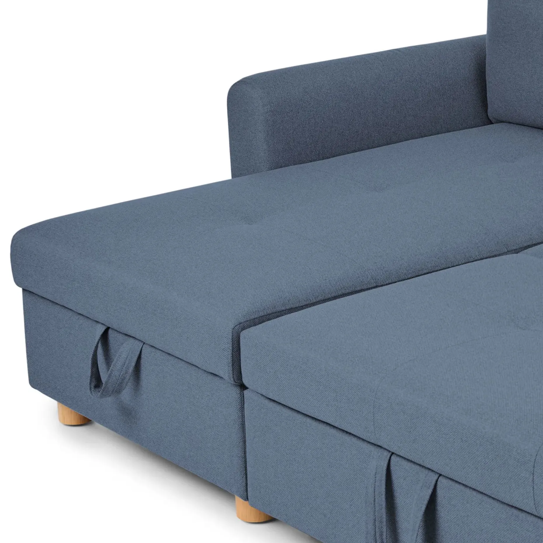 Nordby 104" Reversible Sleeper Sectional - Lull Blue
