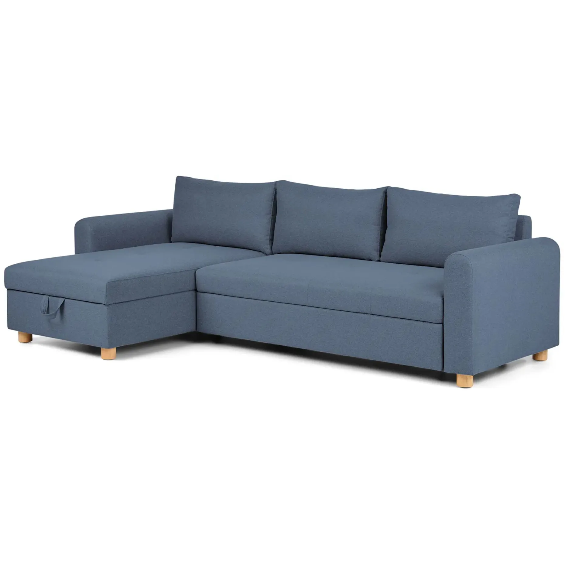 Nordby 104" Reversible Sleeper Sectional - Lull Blue