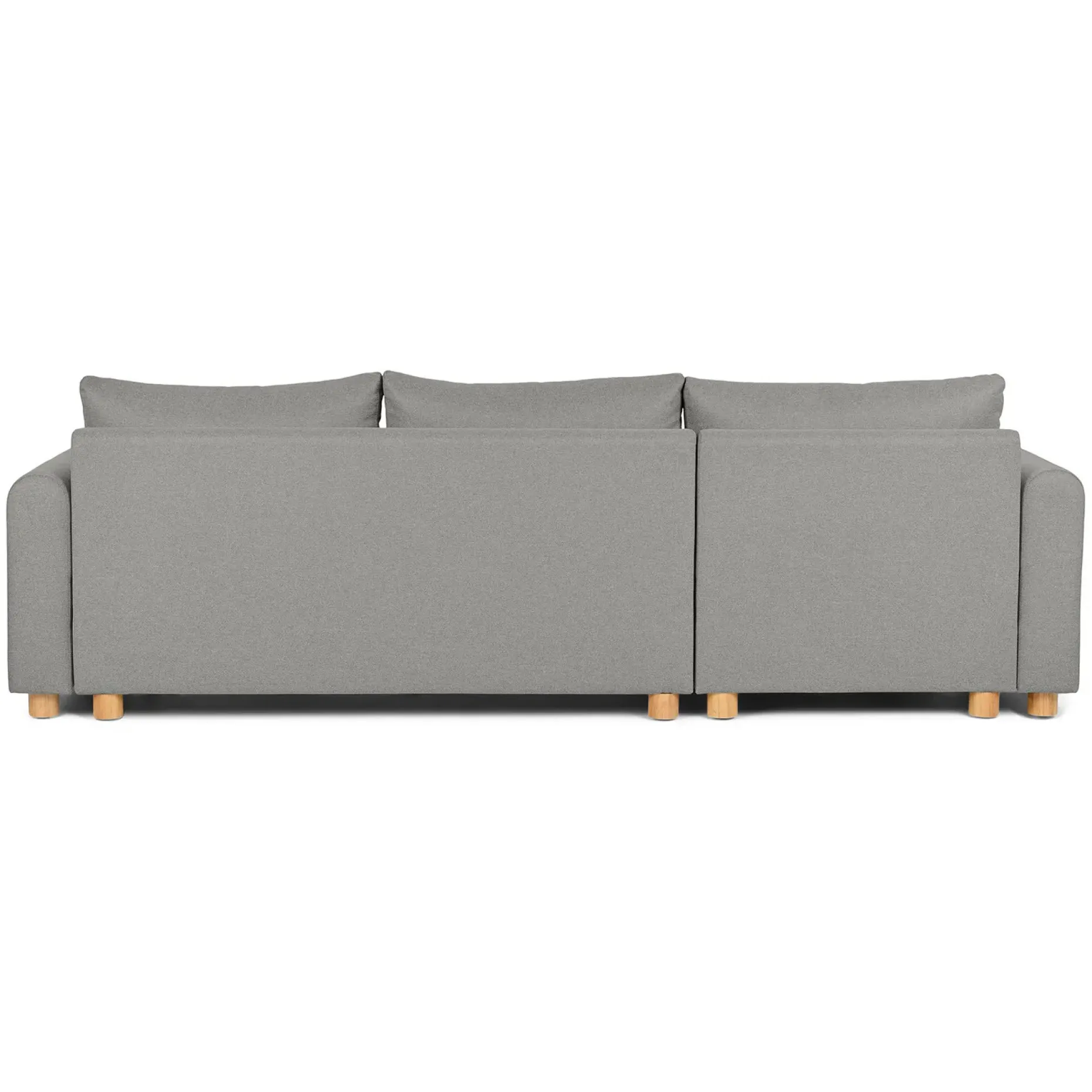 Nordby 104" Reversible Sleeper Sectional - Pep Gray