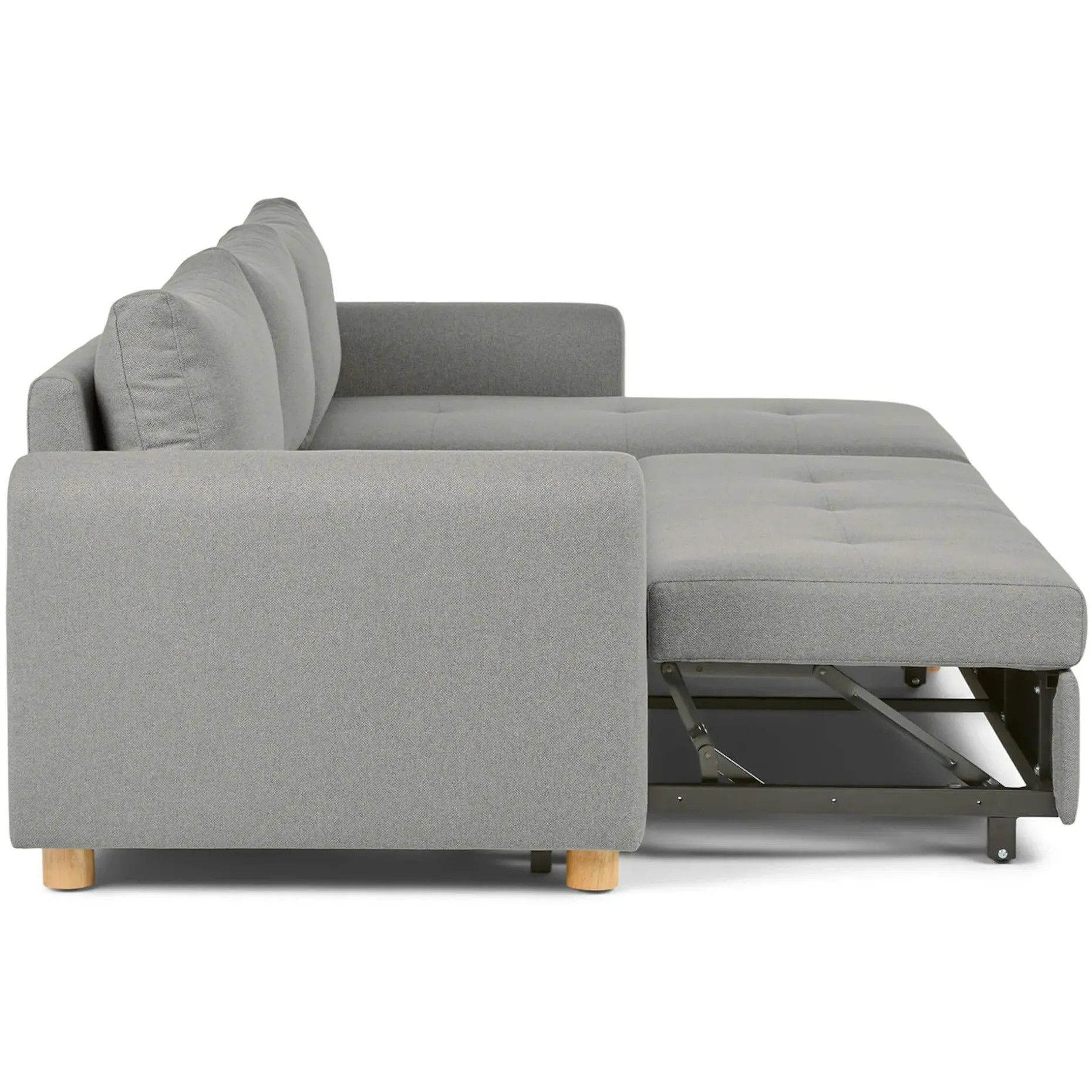Nordby 104" Reversible Sleeper Sectional - Pep Gray