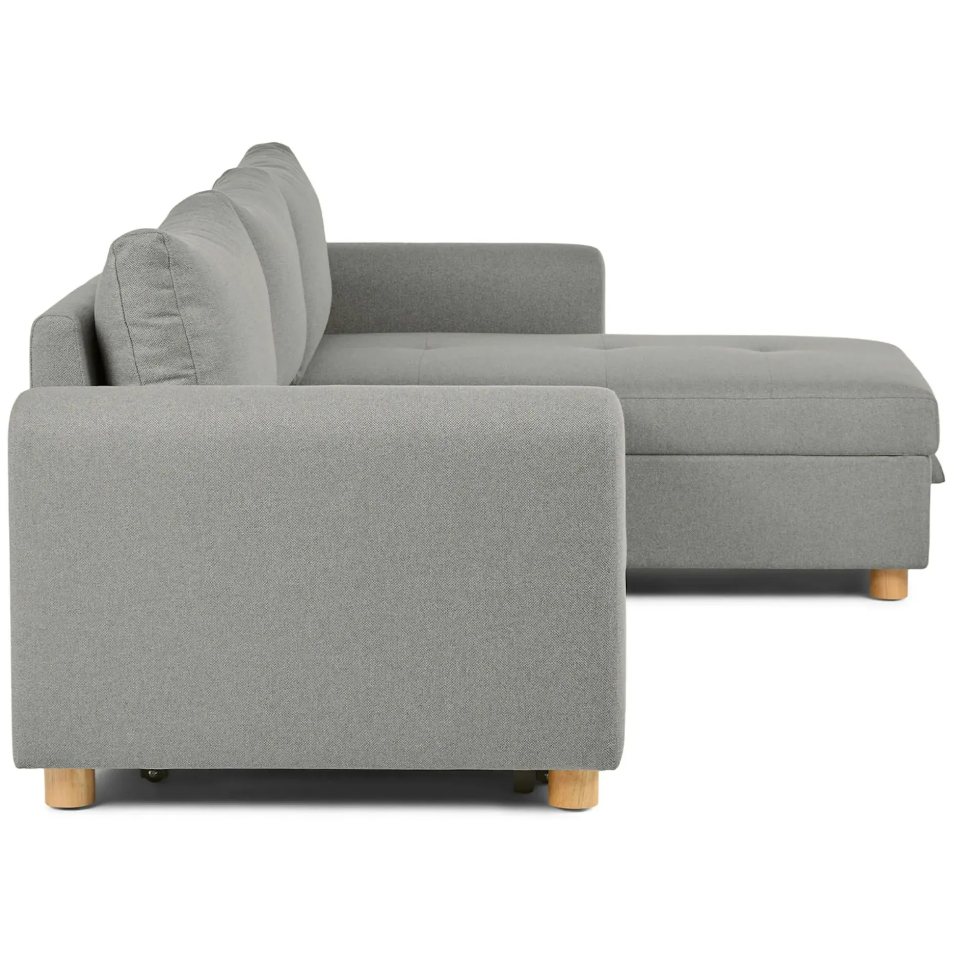 Nordby 104" Reversible Sleeper Sectional - Pep Gray