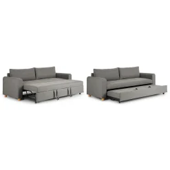 Nordby 87" Sofa Bed - Henge Gray