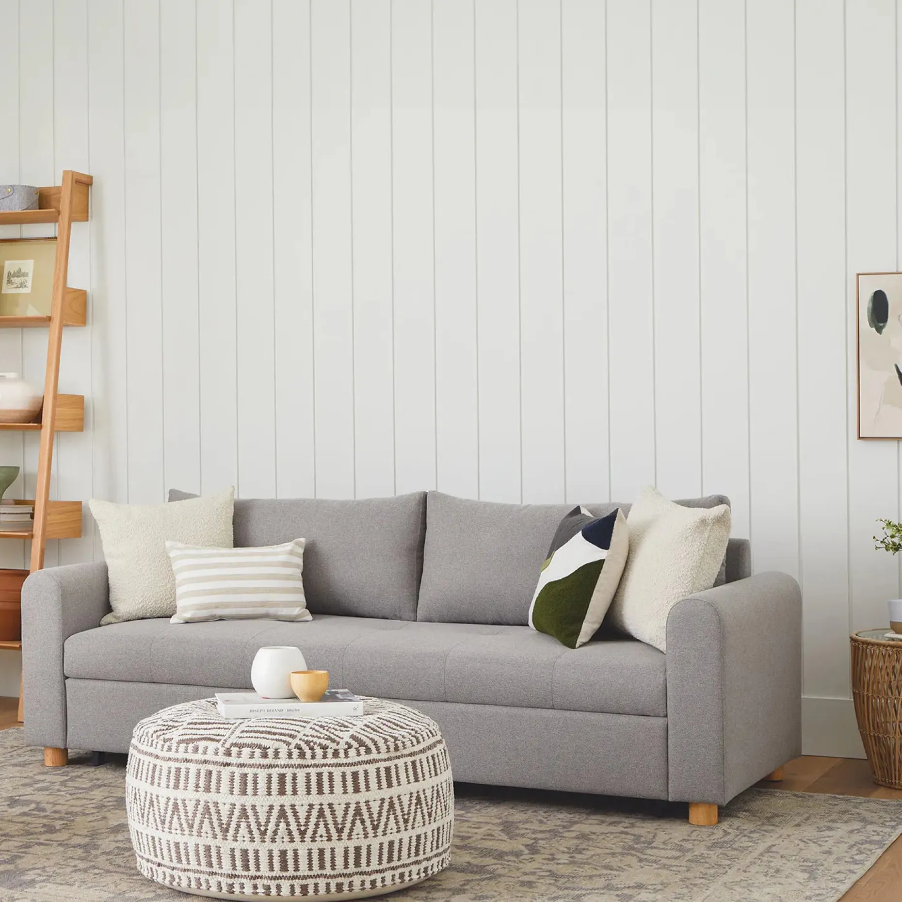 Nordby 87" Sofa Bed - Pep Gray
