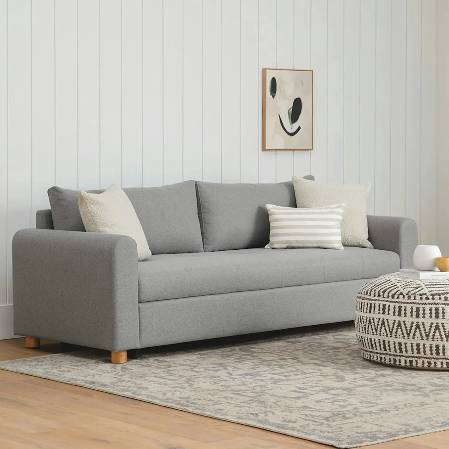 Nordby 87" Sofa Bed - Pep Gray
