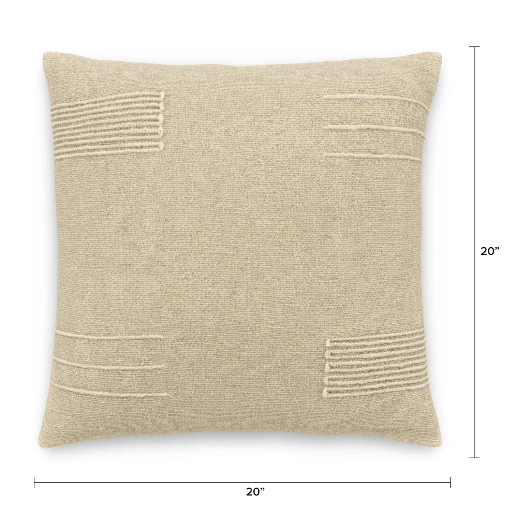 Nordea Large Pillow - Ivory